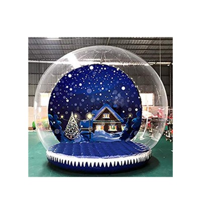 4m snow globe inflatable snow globe/snow photo globe/inflatable snow globe