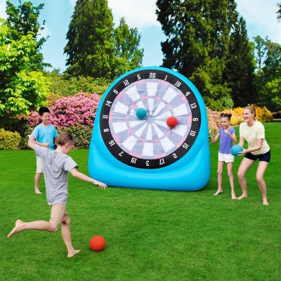 Popular cheap PVC outdoor dartboard footdarts inflatable darts board for sale