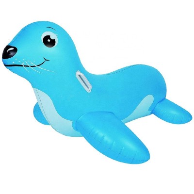 Large Cool Inflatable Seal Sea Dog Rider Blow Up Swimming Pool/water park animal Toys Water Floats for Kids/Children