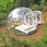 Outdoor Camping Clear Inflatable Bubble Dome Igloo Lawn Transparent Bubble Tent