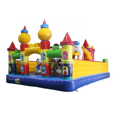 New design  Huge inflatable amusement park Durable kids Inflatable Play Ground Jumping House