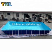 Portable metal frame swimming pool/used swimming pool for sale