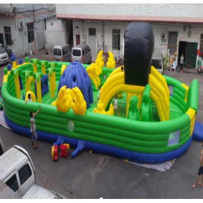 Inflatable boat hurge playground bouncer